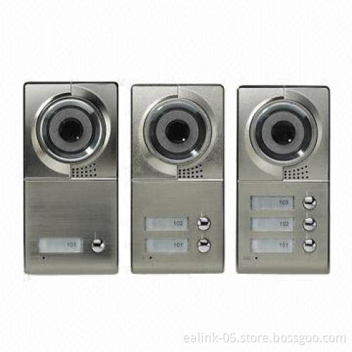 Wired Video Doorbells, Video, Suitable for Outdoor Station, with Color CCD Camera and Night Vision